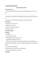 giao an day tho HOA KẾT TRÁI.PTNN.Lớp lá