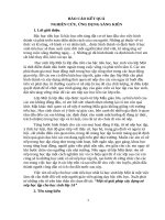 Một số giải pháp xây dựng nề nếp học tập cho học sinh lớp 1a 