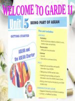 slide bài giảng unit 5  e11  getting started 