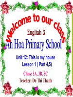 Unit 12 this is my house lesson 1 ( part 4,5) 