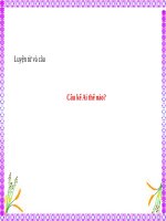 slide bài giảng lớp 4 tiếng việt câu kể ai thế nào 