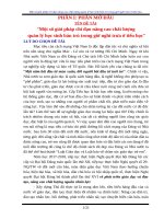 SKKN một số giải pháp chỉ đạo nâng cao chất lượng quản lý học sinh bán trú tiểu học 