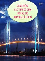 slide bài giảng TIẾT 17  bài 14 GIAO THÔNG vận tải và bưu CHÍNH VIỄN THÔNG 