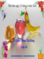 Bài giảng luyện tập (trang 127)   toán lớp 2 