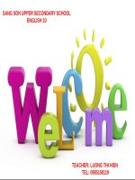 slide bài giảng UNIT 03 MUSIC GETTING STARTED 