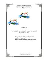 chuyên đề HƯỚNG dẫn học SINH lớp 8 học PHẦN địa lí tự NHIÊN CHÂU á 