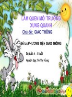 slide bài giảng phương tiện giao thông 