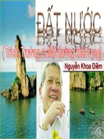 slide bài giảng tiết 28,29  dat nuoc  NKD  (cham) 