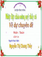 slide bài giảng trừ hai số thập phân   toán 5 