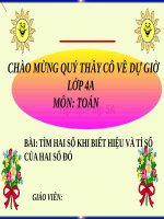 slide bài giảng tìm hai số khi biết hiệu và tỉ số 