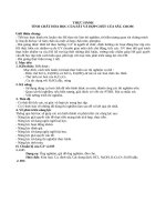 THỰC HÀNH TÍNH CHẤT HÓA HỌC CỦA SẮT VÀ HỢP CHẤT CỦA SẮT, CROM