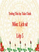 Bài giảng nhà máy hiện đâì đầu tiên ở nước ta   lịch sử lớp 5 
