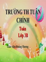 Bài giảng thực hành xem đồng hồ   toán lớp 3 1 