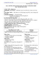 Giáo án toán 6 số học HKI năm học 2019  2020 