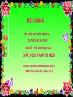 slide bài giảng tìm hiểu một số loại hoa 