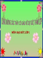 slide bài giảng đi học đều và đúng giờ 