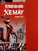 Kỹ thuật sửa chữa xe máy nâng cao: Phần 1
