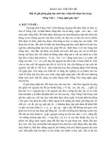 Báo cáo chuyên đề một số giải pháp giúp học sinh lớp 1 nắm bắt được âm trong môn tiếng việt 1 – công nghệ giáo dục