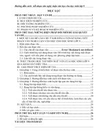 SKKN hướng dẫn cách viết đoạn văn nghị luận văn học cho học sinh lớp 9 