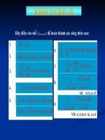 slide bài giảng chương 1 bài 8  rút gọn biểu thức chứa căn bậc hai 