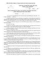 Mẫu Báo cáo định kỳ về công tác giám sát thi công xây dựng công trình hạng mục công trình