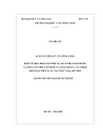 Dịch tễ học rối loạn phổ tự kỷ ở trẻ 18 – 30 tháng và rào cản tiếp cận dịch vụ chẩn đoán, can thiệp rối loạn phổ tự kỷ tại việt nam, 2017 2019 tt 