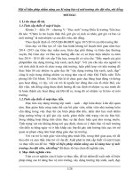 SKKN một số biện pháp nhằm nâng cao kĩ năng bảo vệ môi trường cho đội viên, nhi đồng 