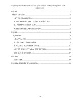 SKKN gây hứng thú cho học sinh qua việc giải bài toán hình học bằng nhiều cách 