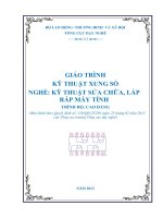 Giáo trình Kỹ thuật xung số - Nghề: Kỹ thuật lắp ráp và sửa chữa máy tính - Trình độ: Cao đẳng nghề (Tổng cục Dạy nghề)