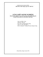 SKKN một số kinh nghiệm trong việc ứng dụng công nghệ thông tin trong tổ chức một số trò chơi môn toán lớp 2 