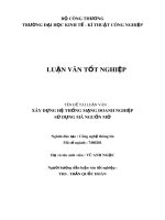 Luận văn Công nghệ thông tin: Xây dựng hệ thống mạng doanh nghiệp sử dụng mã nguồn mở