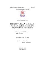 NHậN xét kết quả phẫu thuật cắt thanh quản bán phần trên nhẫn tạo hình kiểu tucker 