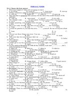 Ôn luyện tiếng anh thi vào lớp 10