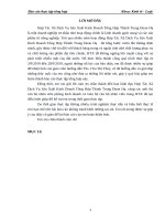 Báo cáo thực tập khoa Khách sạn Du lịch tại Hợp tác xã dịch vụ sản xuất kinh doanh tổng hợp thành trung đoan hạ 