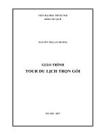 Giáo trình tour du lịch trọn gói 