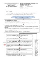 Đáp án môn quản lý đơn hàng   cô hà