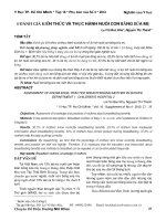 4 đánh giá kiến thức và thực hành nuôi con bằng sữa mẹ