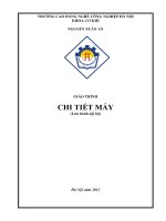 Giáo trình Chi tiết máy  CĐ Nghề Công Nghiệp Hà Nội