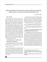 Kéo dài thời gian nuôi con sáu tháng bằng sữa mẹ góp phần nâng cao chất lượng dân số Việt Nam