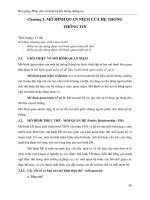 Bài giảng Phân tích và thiết kế hệ thống thông tin: Phân 2  ĐH Phạm Văn Đồng