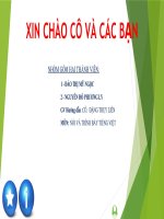 Bài thuyết trình: Tình hình sử dụng mạng xã hội facebook của giới trẻ hiện nay