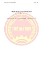 TÀI LIỆU HƯỚNG DẪN SỬ DỤNG HỆ THỐNG DỊCH VỤ THUẾ ĐIỆN TỬ (ETAX SERVICE) DÀNH CHO NGƯỜI NỘP THUẾ LÀ DOANH NGHIỆP, TỔ CHỨC CÓ CHỮ KÝ SỐ