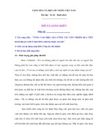 SKKN nâng cao hiệu quả công tác chủ nhiệm qua tiết sinh hoạt lớp ở trường trung học cơ sở 