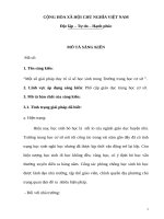 SKKN một số giải pháp duy trì sĩ số học sinh trong trường trung học cơ sở 