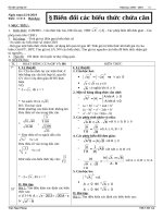 Giao an on thi tuyen sinh vao 10 mon toan