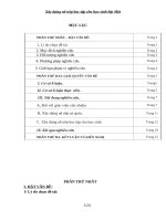 SKKN xây dựng nề nếp học tập  cho học sinh lớp một 