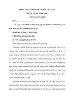 SKKN một vài biện pháp dạy học mĩ thuật theo hướng phát triển năng lực học sinh trung học cơ sở 