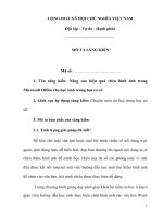 SKKN nâng cao hiệu quả chèn hình ảnh trong microsoft office cho học sinh trung học cơ sở 