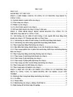 Báo cáo thực tập Khoa Quản trị kinh doanh tại Công ty cổ phần thương mại dịch vụ cổng vàng 