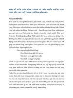 SKKN một số biện pháp hình thành và phát triển những thói quen tốt cho trẻ trong trường mầm non 